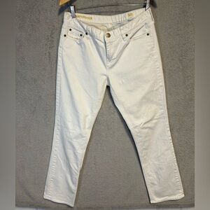 J Crew (size 32s) white matchstick jeans